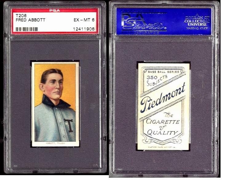 T206 cards for sale (PSA 5's and PSA 6's) Abbott10