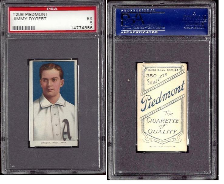 T206 cards for sale (PSA 5's and PSA 6's) Dygert10