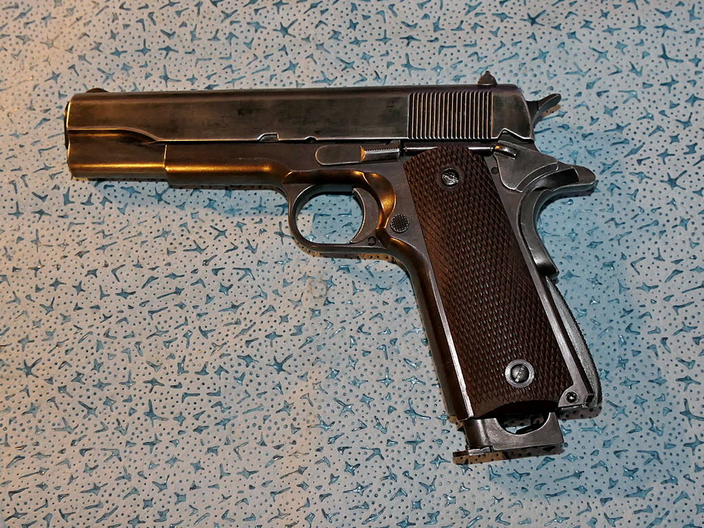 Tanfoglio Witness 1911 - enfin,je me suis lancé dans le bronzage de mon tanfo witness 1911 Pfz_2012