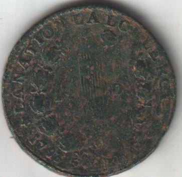 12 deniers,Louis XVI, Marseille 1793. L16mar10