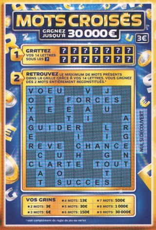 Plaquette Mots croisés 47901 Plaque15