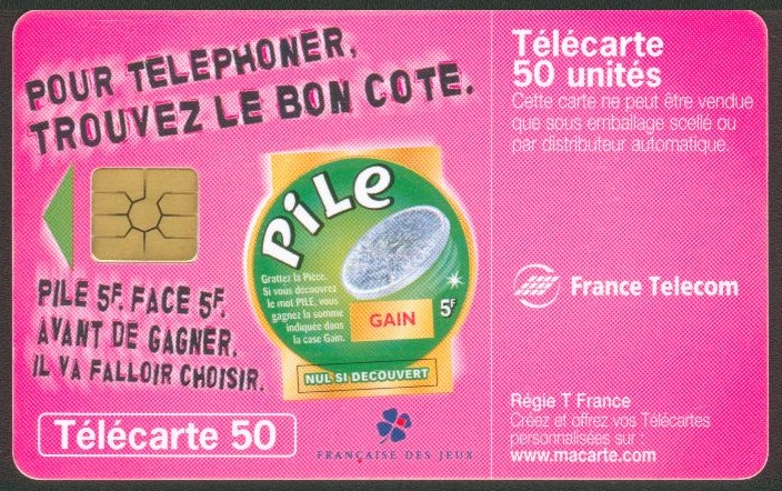 Télécartes Talaca10