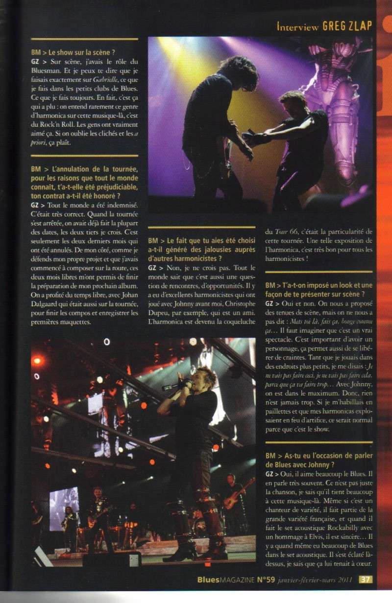 Blues Magazine : Greg Zlap et son Tour66 Greg-410
