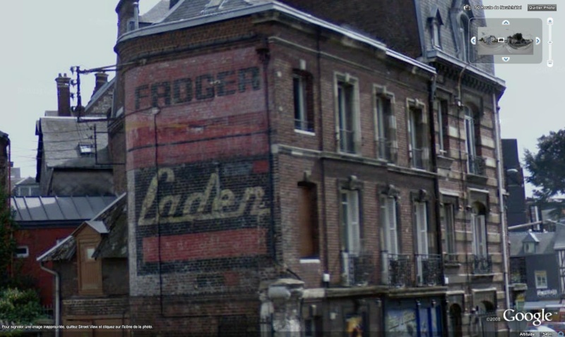 Maurienne - STREET VIEW : Vieilles publicités murales Laden10