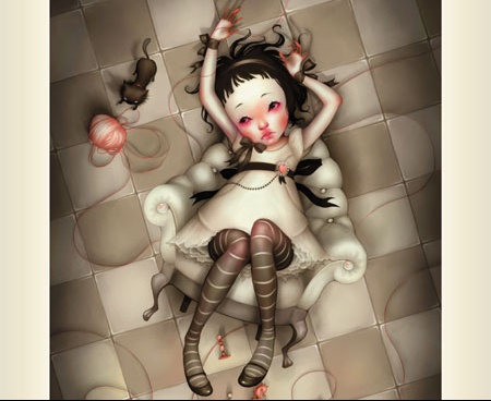 Alice de l'autre côté du miroir : Album et BD. Alice-14