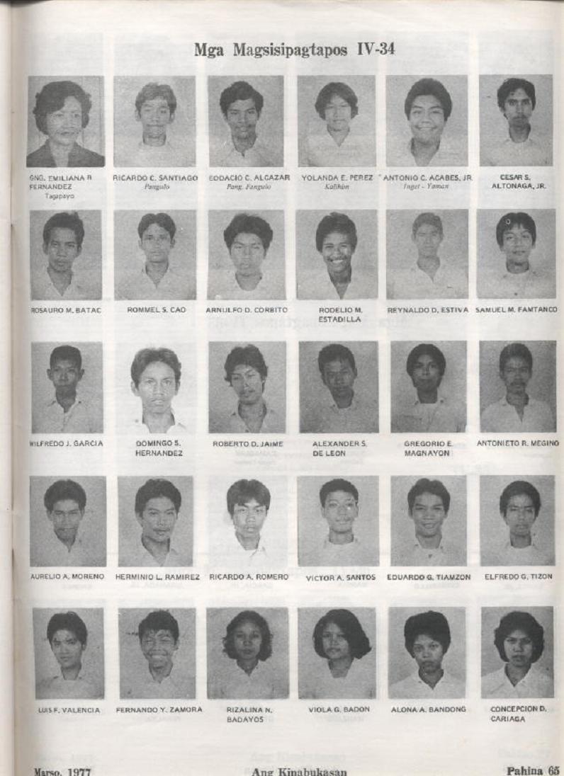 ARAULLO HIGH SCHOOL BATCH 1977 YEAR BOOK Ang_ki23