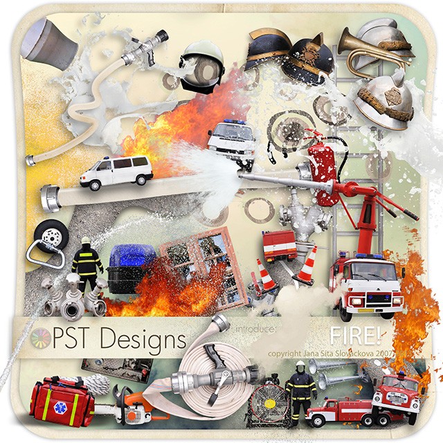 Kit FIRE - layouts Pst_fi11