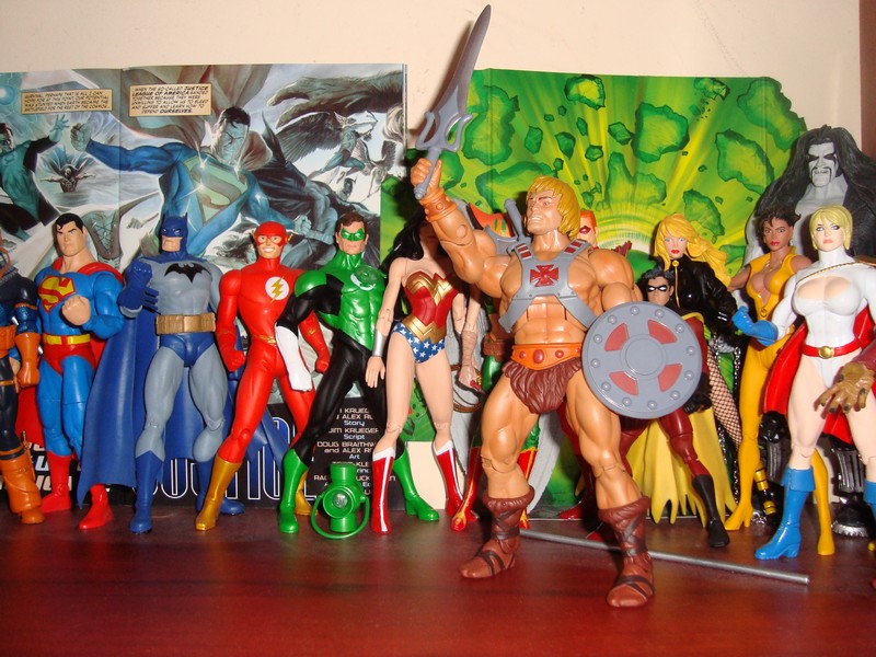 He-man and special guest star DC heroes y villanos y otros Dsc03414