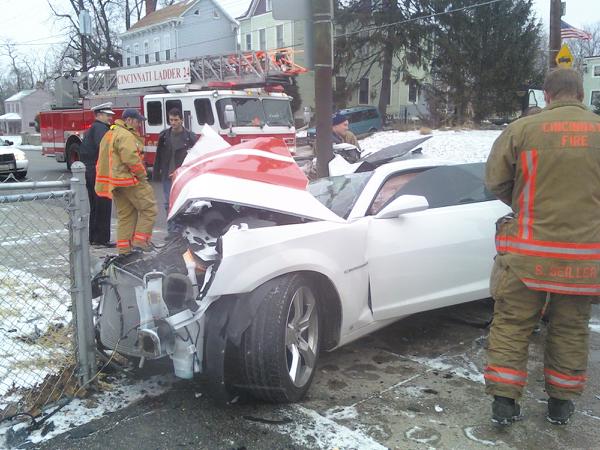 2010 camaro distroyed Cam210