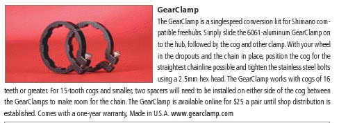 GearClamp, já não precisa de anilhas espaçadoras Gearcl10