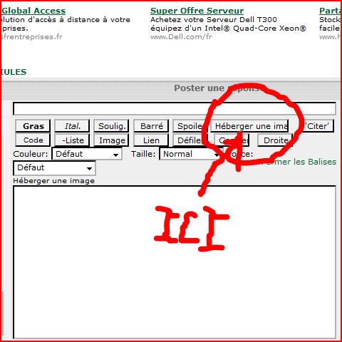 Comment mettre une photo ou autre sur le forum ? Captur10