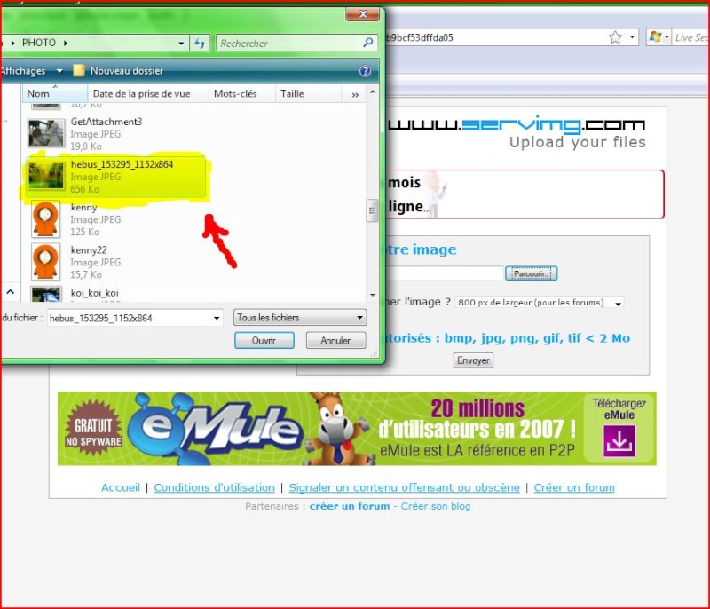 Comment mettre une photo ou autre sur le forum ? Captur17