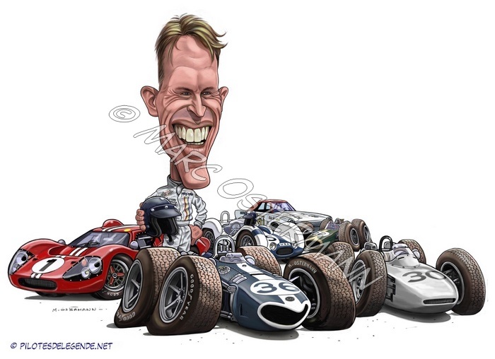 Caricature de pilote. Photos de sport auto. - Page 2 Gurney10