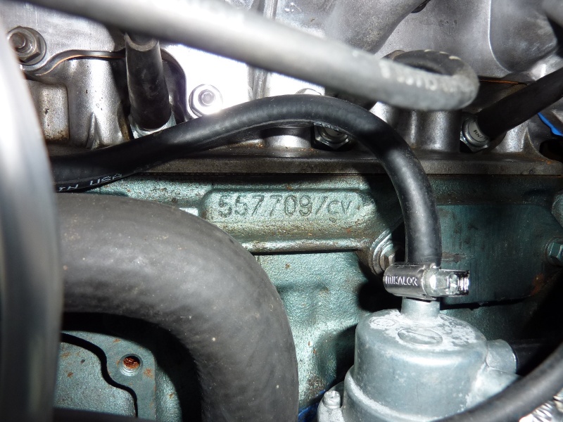 Identification moteur Simca 1100 - n° de fonderie P1000128