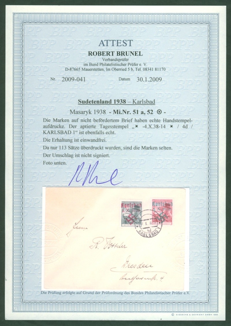 Sudetenland - Ausgaben für Karlsbad Karlsb17