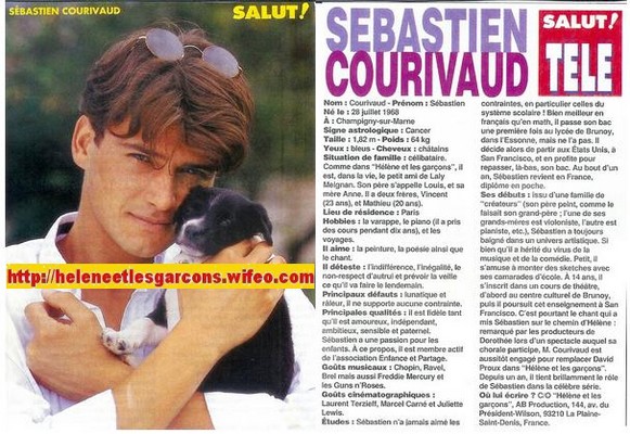 Laly Meignan et Sébastien Courivaud en couple dans les 90's? Salut-10