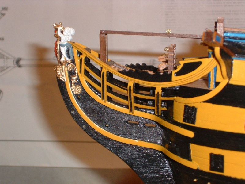 Fertig - HMS Victory aus Holz gebaut von Lothar 4310
