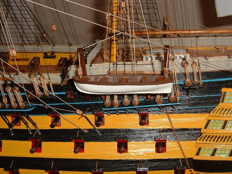 Fertig - HMS Victory aus Holz gebaut von Lothar 8311