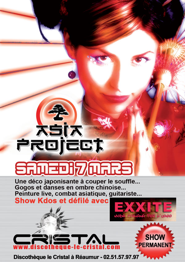 Soire Asia Project. Affich10