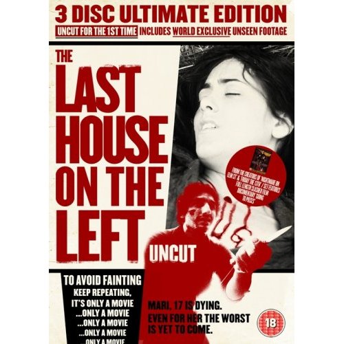 Last House On The Left (1972) : Ultimate Edition (3 Discs)R2 UK Digipack 514sxj10
