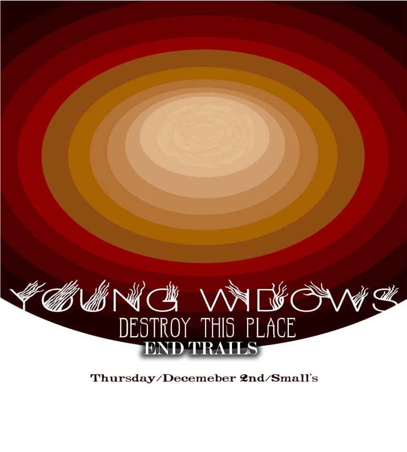 12/2 @ Small's - Young Widows, Destroy This Place, End Trails Young_11