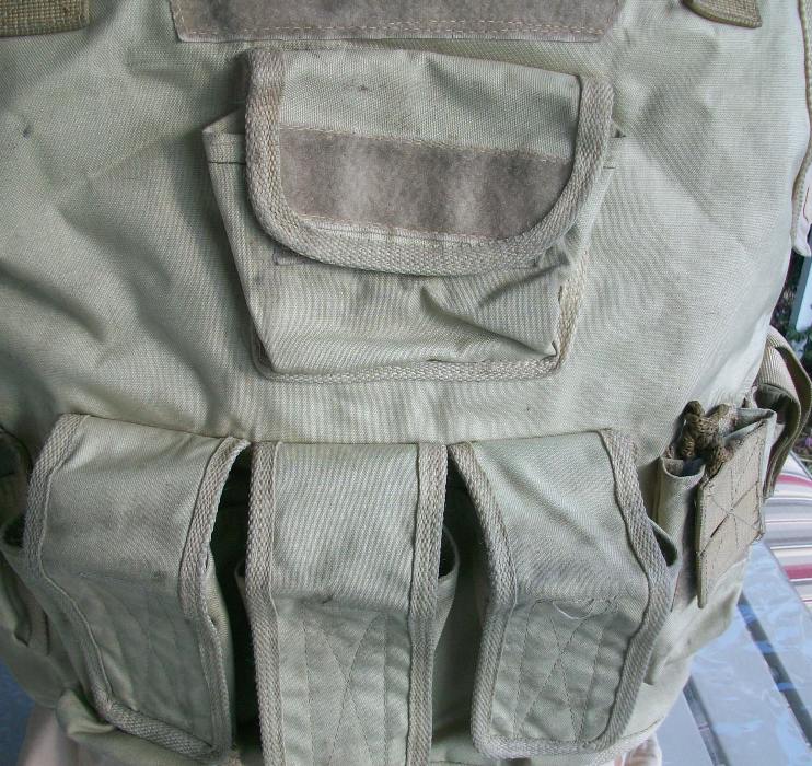 Afghan Body Armor and Afghan Made Ammo Grab Bag 00710