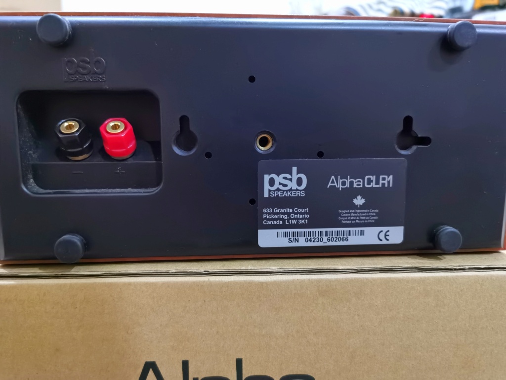 PSB Alpha Series CLR1 center speaker (used) Img_2011