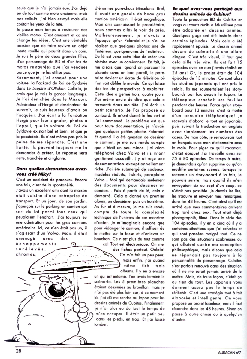 journal tintin - Les dessinateurs méconnus de Tintin, infos et interviews rares - Page 3 Auraca22