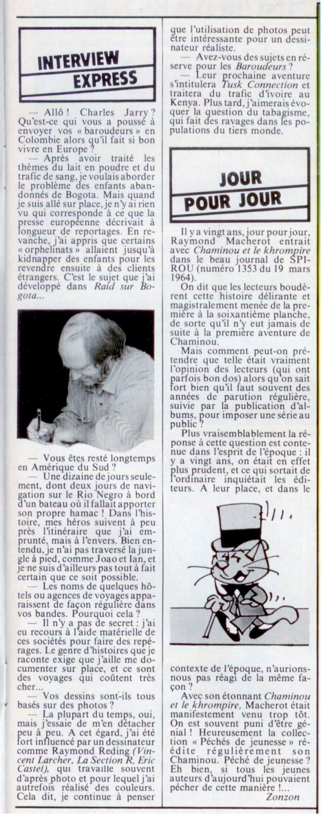 Les dessinateurs méconnus de Tintin, infos et interviews rares - Page 15 Interv42