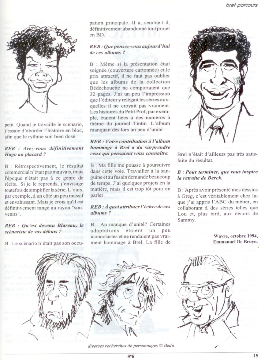 Les dessinateurs méconnus de Tintin, infos et interviews rares - Page 6 Reveen12