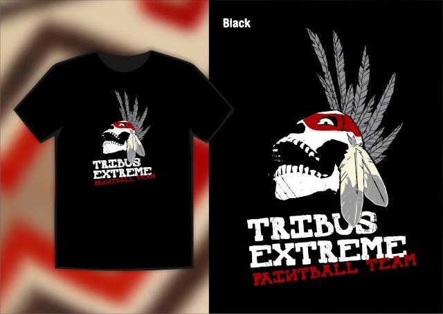  Nova Marca Tribus Extreme Paintball Team Tribus10