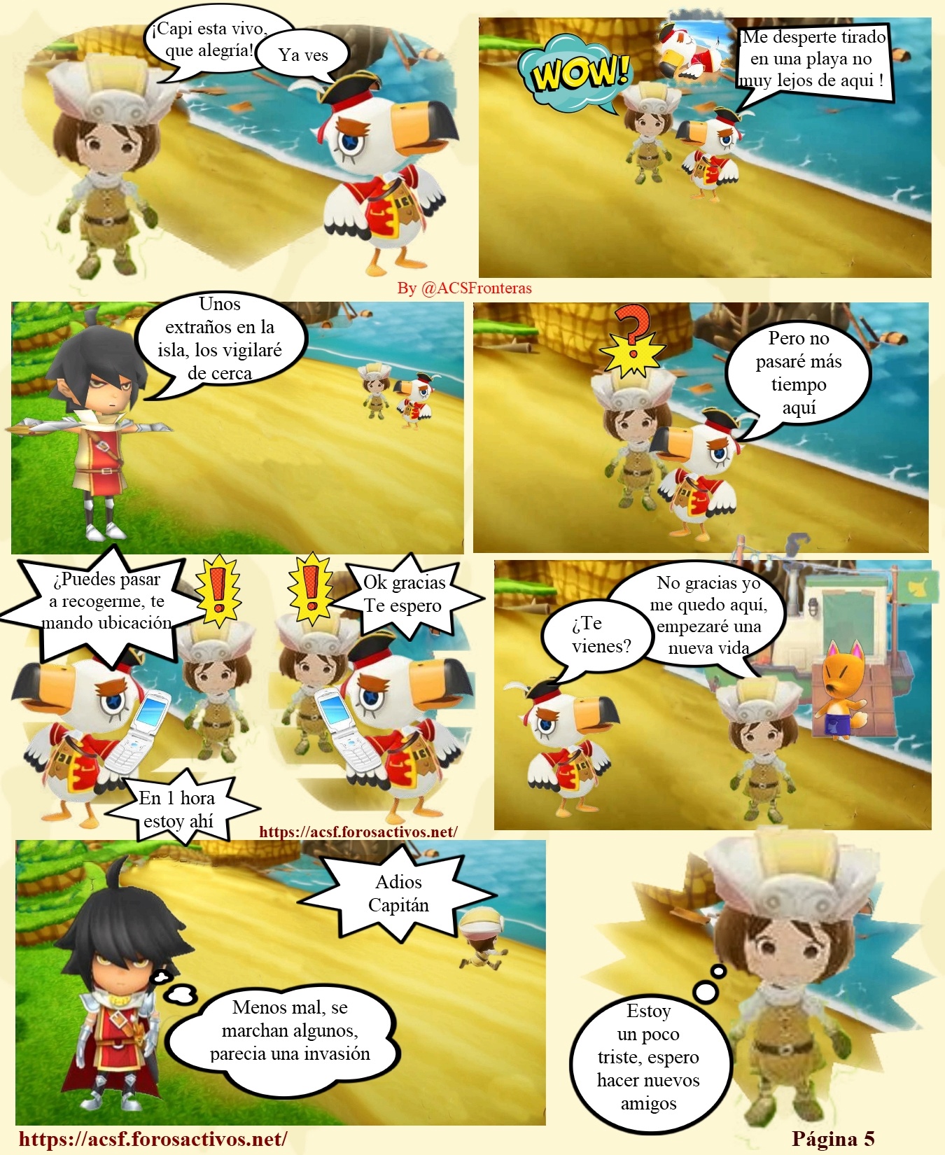 El comic de Fantasy Lifei the girl who steals time. Pagina14
