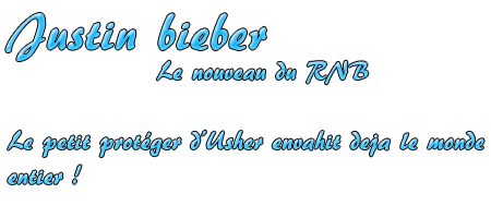 Justin Bieber : Le nouveau du RNB' Sans_t10