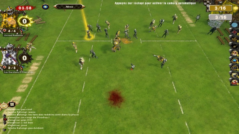 (Sezzla) United Redskins 2  VS 0 Les Gardiens d'Elenalcar  Blood128