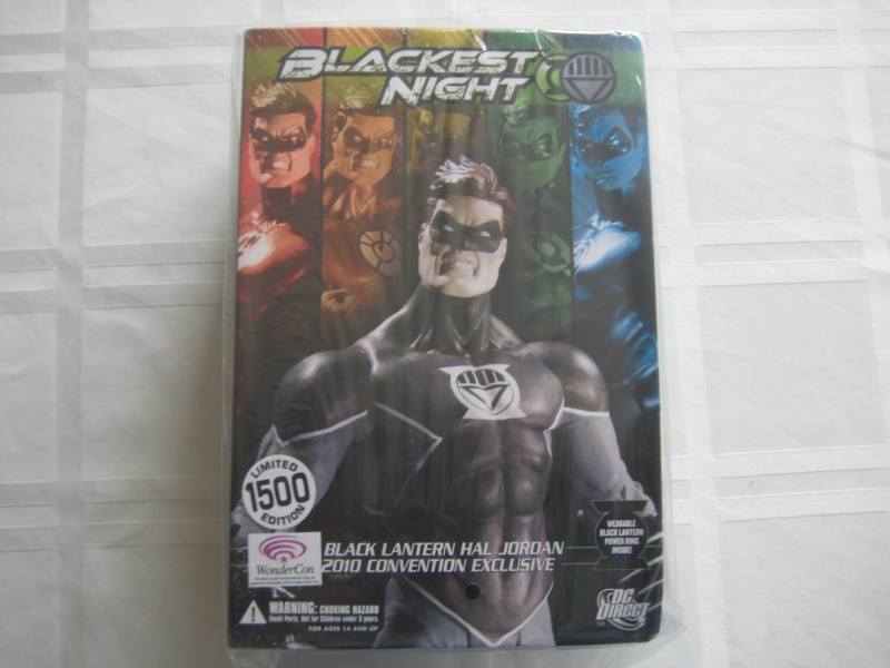 Blackest Night, White Lantern Sinestro and Black Lantern  Hal Jordan Img_1710