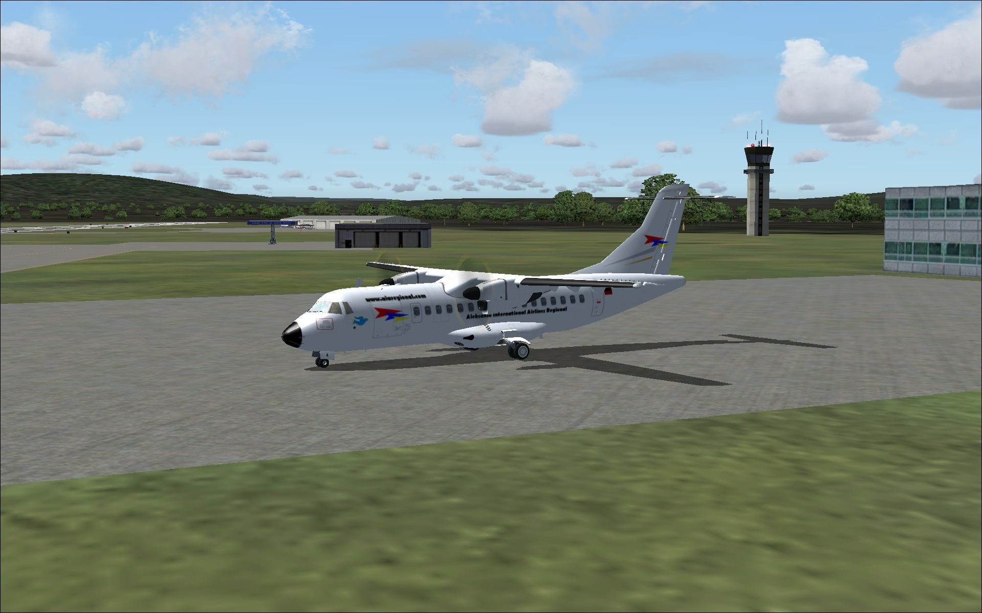 Aleksania International Airlines Regional ATR-42-300 Flight Simulator 2004 Textures!!! Aia_at10