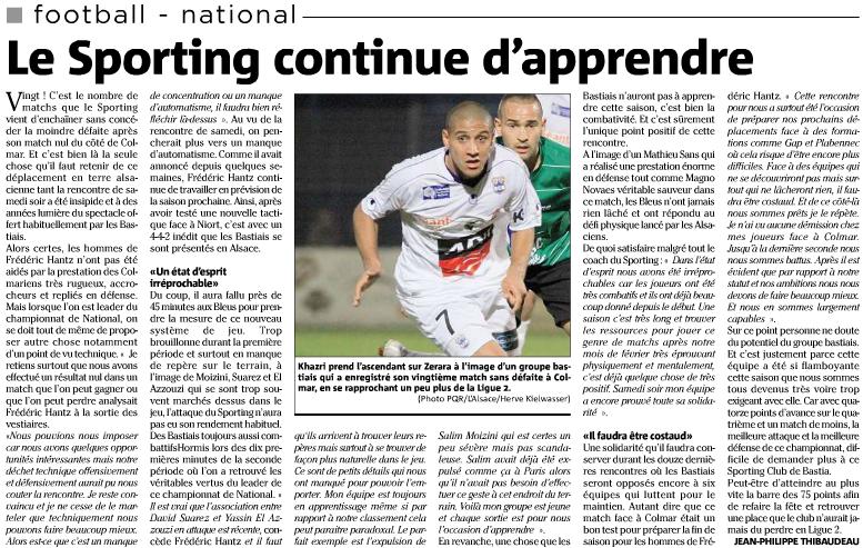 SPORTING CLUB BASTIA // LIGUE 2 // CLUB ET STADE Sansti13