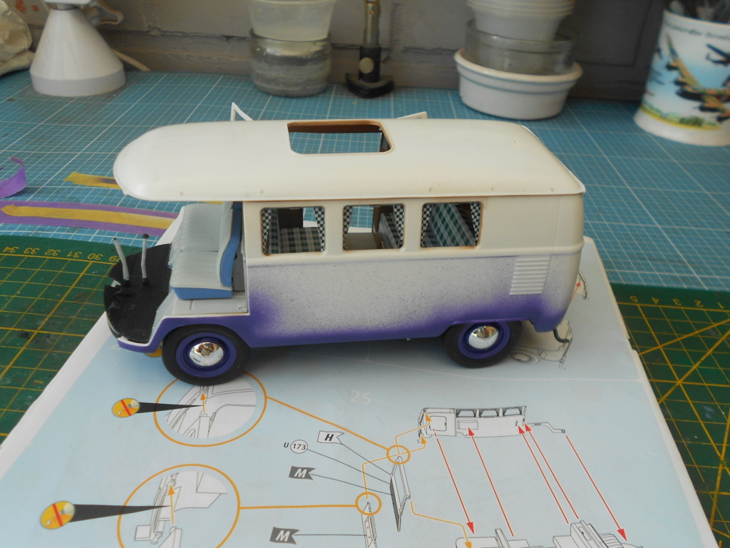 VW camper T1 Revell 1/24 Dsc10922