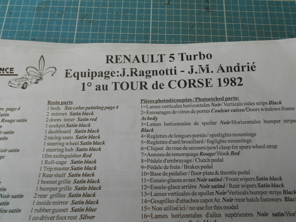* 1/24 Renault 5 Turbo       Renaissance  Dsc12948