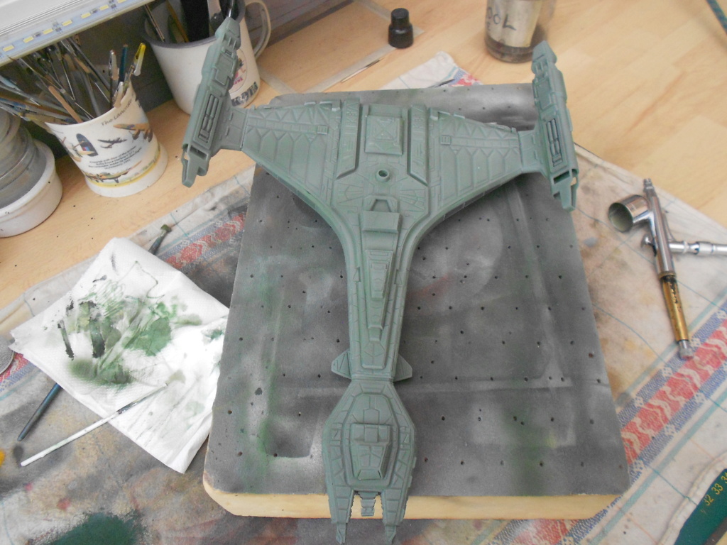 Star Trek Klingon Vor'Cha-class battle cruiser - AMT - 1/1400 Dscn5723