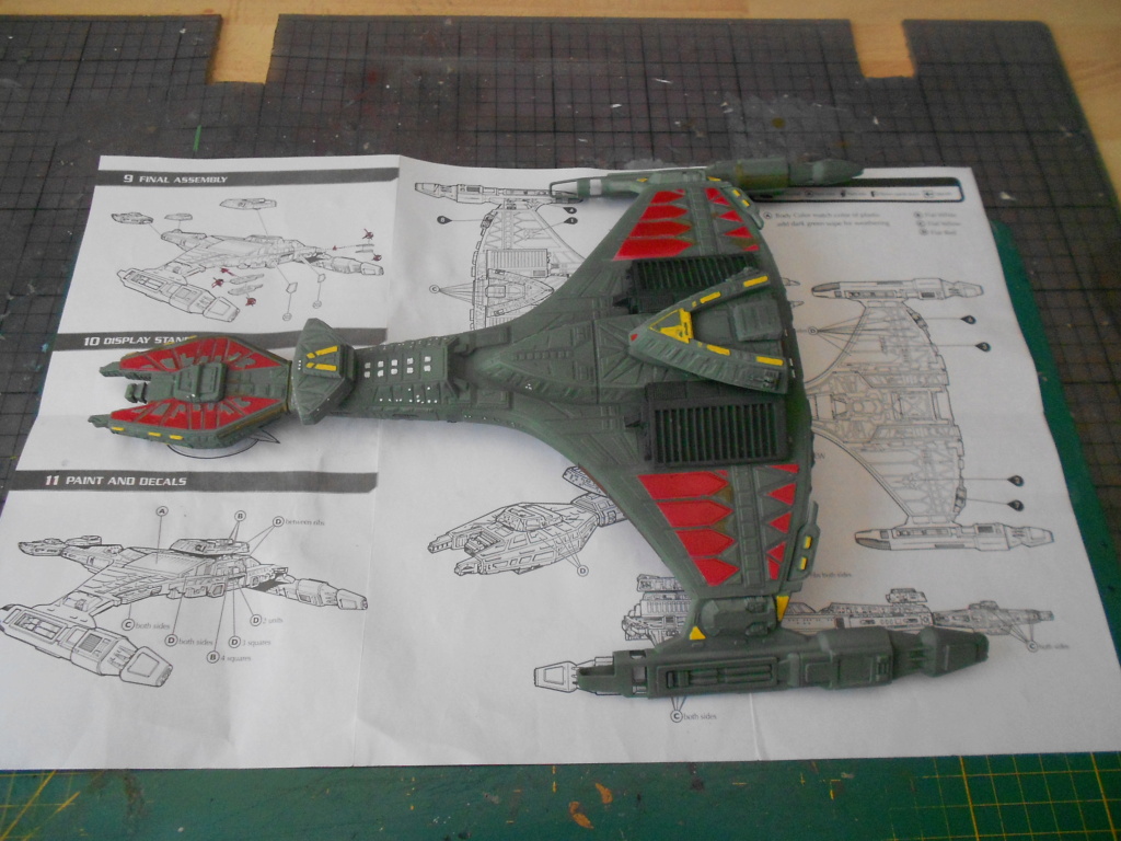 Star Trek Klingon Vor'Cha-class battle cruiser - AMT - 1/1400 Dscn5772