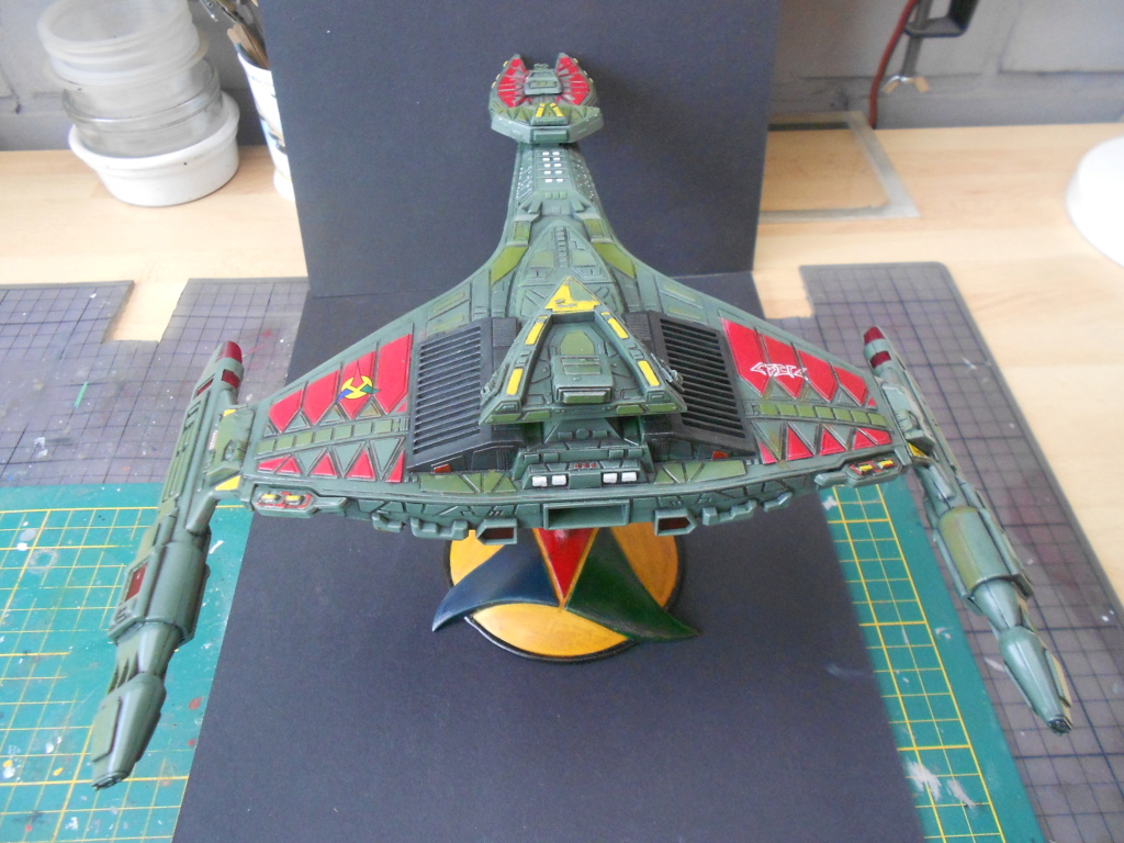 Star Trek Klingon Vor'Cha-class battle cruiser - AMT - 1/1400 Dscn5827