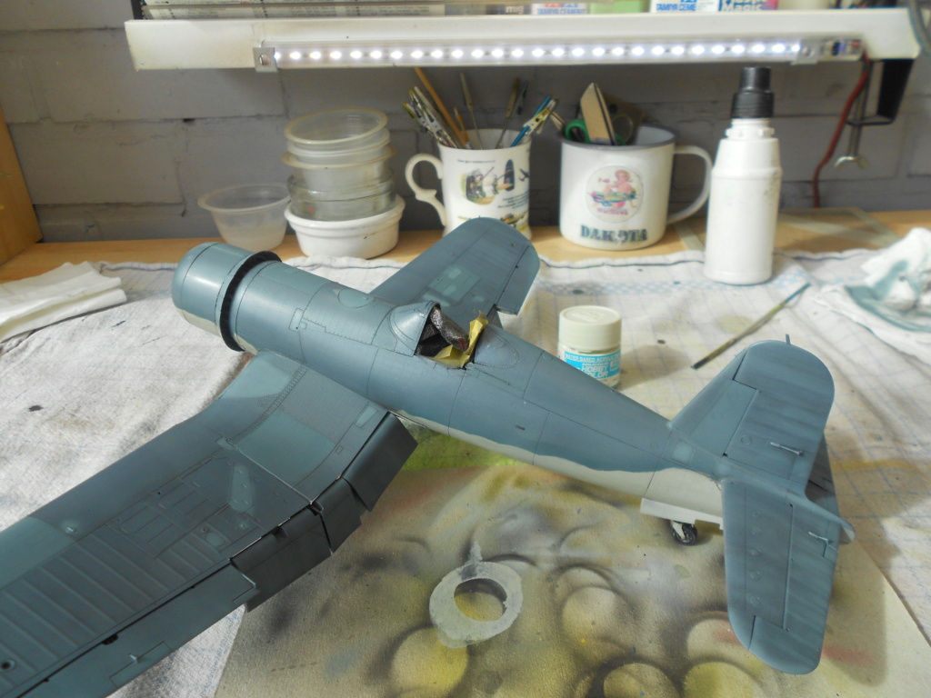 [Concours" la guerre du pacifique (1941-1945)] Vought f4u-1 corsair "birdcage" tamiya 1/32 - Page 5 Dscn6804