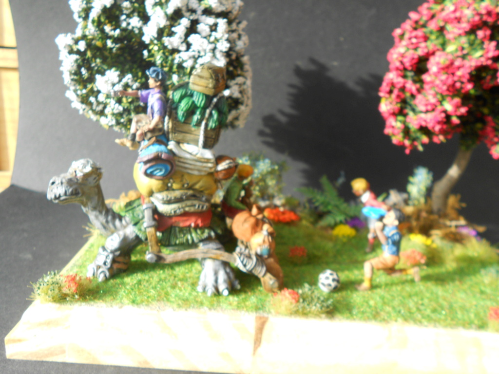 tortue et enfants en voyage figurine tgcm et dynamo models  Dscn9606