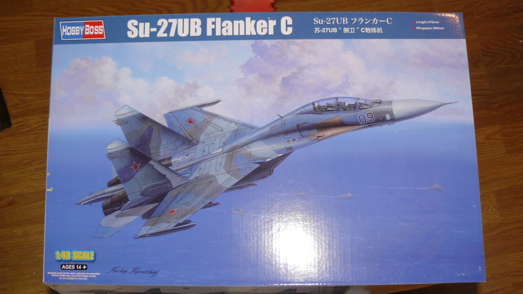 [Hobby Boss] 1/48 - Sukhoi Su-27 UB Flanker C P1050558