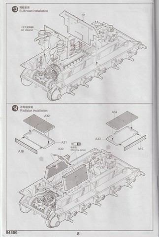 Fil rouge / CCCP * Char russe T-34/76 Modèle 1942 - Production No.112 (Hobby Boss - 1:48) 00816