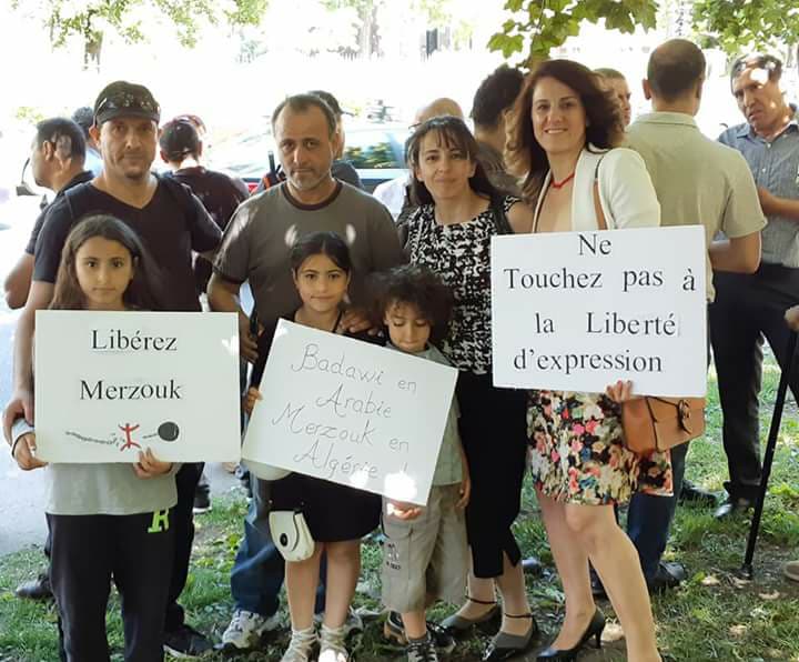 Rassemblement de soutien à Merzouk Touati devant le consulat d’Algérie à Montréal le samedi 09 juin 2018  1011