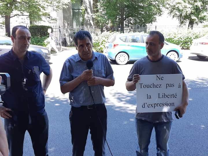 Rassemblement de soutien à Merzouk Touati devant le consulat d’Algérie à Montréal le samedi 09 juin 2018  1017