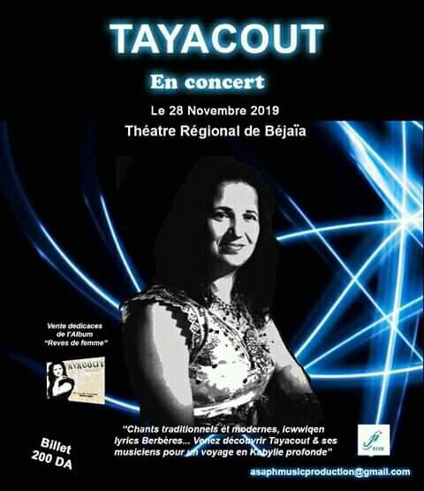 Tayacout le 28 novembre à 18h00 11382