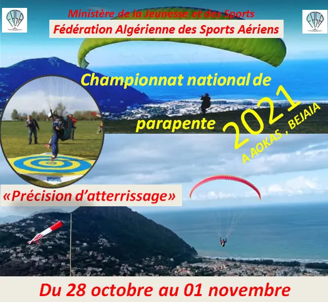 Championnat national de parapente à Aokas Du 28 octobre au 01 novembre 2021 12580